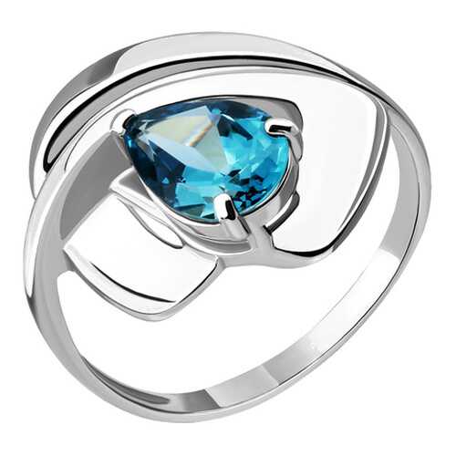 Кольцо женское Aquamarine 6590408.5 р.17.5 в Яшма Золото