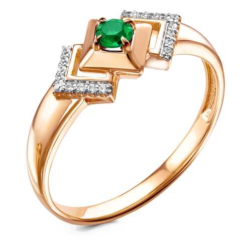 Кольцо женское Diamond Union 5-3166-103 р.17.5 в Яшма Золото