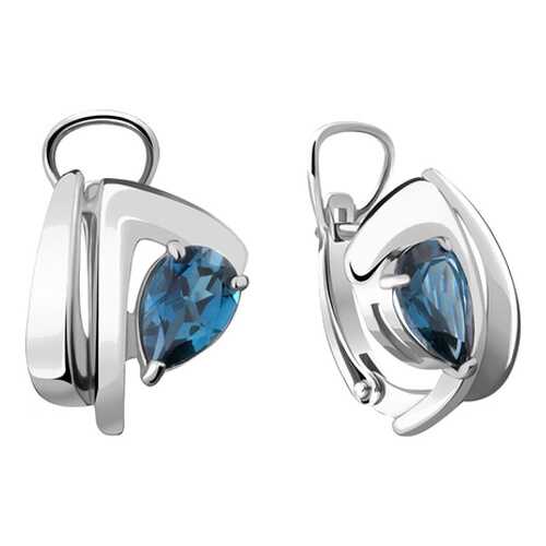 Серьги Aquamarine 4489808.5 в Яшма Золото