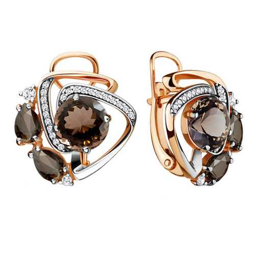 Серьги Aquamarine 4709001А.6 в Яшма Золото
