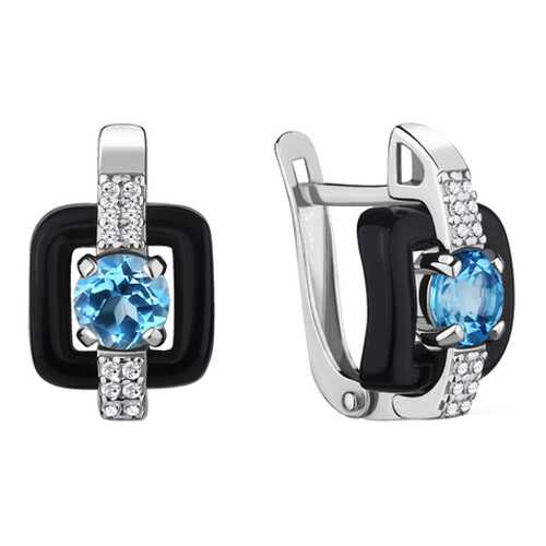 Серьги Aquamarine 4711305А.5 в Яшма Золото