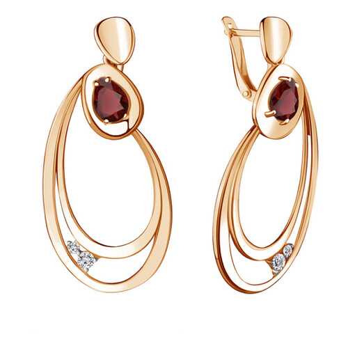 Серьги Aquamarine 4722003.6 в Яшма Золото