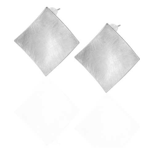Серьги Balalaika 221155453 серебристые в Яшма Золото