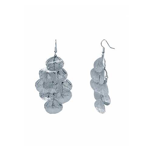 Серьги Corona style B002EFA18495-SILVER в Яшма Золото