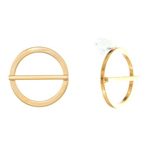 Серьги Corona Style B006E09600011 золотистые в Яшма Золото