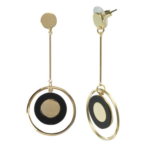 Серьги Corona style B006EEP02729-GOLD в Яшма Золото