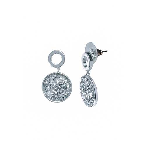 Серьги Corona style B006EGL01873A8Z9-SILVER в Яшма Золото