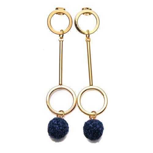 Серьги женские Moon Paris MOD-1709-128 в Яшма Золото